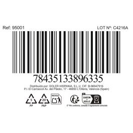 La Mediterranea Bol Snack 12 cm x 12 cm x 4.2 cm (72 Unidades)