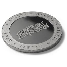 Atlético de Madrid Classic 2025-26 Moneda Oficial Coraje y Corazón Edición Coleccionista