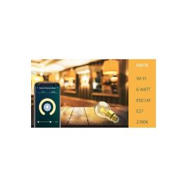 WOOX WIFI SMART LED FILAMENT BULB 6W - E27 WOOX WIFI SMART LED FILAMENT BULB 6W - E27