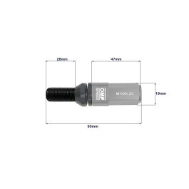 Omp Speed Juego De 20 Tornillos Con Protector De Aluminio De Colores M14x1.25 Llave De 17-19 Largo 28 mm Con Protector Gris OMPS09971404 Omp Speed Juego De 20 Tornillos Con Protector De Aluminio De Colores M14x1.25 Llave De 17-19 Largo 28 mm Con Protector Gris OMPS09971404