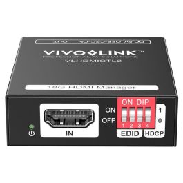Vivolink VLHDMICLT2 Gestor EDID HDMI 18G para Control de Resolución y Audio con DIP Switches, HDCP y CEC Precio: 75.58999954. SKU: B177ZPG3BE