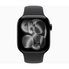 Apple Watch S11 Aluminium Cellular 42mm Diamantschwarz (Sportarmband schwarz) S/M Reloj Inteligente GPS Wifi 64GB iOS