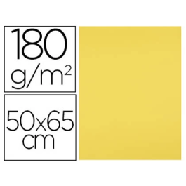 Liderpapel Cartulina 50x65 cm 180g/m2 Amarillo Limón Paquete de 25 Hojas para Dibujo y Manualidades Precio: 6.9900006. SKU: B15X482PVB