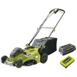 RYOBI Cortacésped inalámbrico MAX POWER 36V Power Assist Ø 40 cm Recogida y Mulching incl. Batería Litio+ 36V 5.0 Ah y Cargador 1.7A