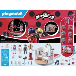 Playmobil Miraculous Desfile de Moda en París - Set con Marinette, Adrien y Accesorios