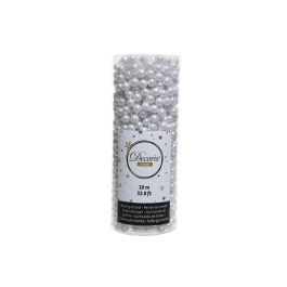 Decoris Cadena de bolas decorativas navideñas 10m color blanco Precio: 4.88999962. SKU: S7903780