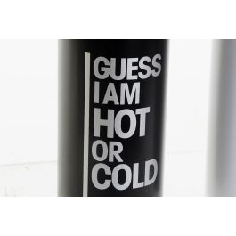 DKD Home Decor Botella Chinalight bambu black Negro Blanco 7.5 x 24 x 7.5 cm (4 Unidades)