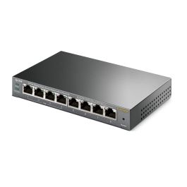 TP-Link TL-SG108PE Switch Gestionado L2 Gigabit Ethernet 8 Puertos PoE Negro