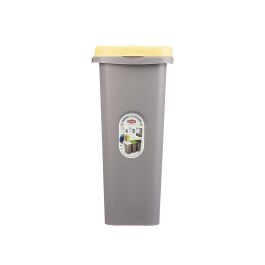 Papelera Con Sujecion Bolsa 25L Amarilla Stefanplast 24X51CM (6 Unidades) Papelera Con Sujecion Bolsa 25L Amarilla Stefanplast 24X51CM (6 Unidades)