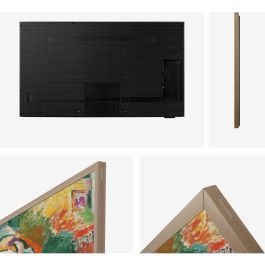 Hisense 55S7NQ TV QLED 55 pulgadas 4K UHD Smart TV con VIDAA, 144Hz y Diseño Frame Dorado