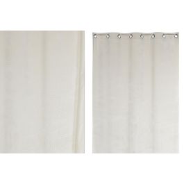 Cortina Urban DKD Home Decor Crudo 260 x 140 cm (2 Unidades)