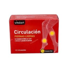 Vitalart Circulación Piernas Ligeras, 60 Comprimidos con Castaño de Indias, Uva y Mirtilo para Bienestar Vascular Precio: 17.9982495. SKU: B1GLMRT6DA
