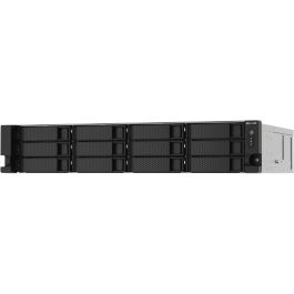 QNAP TS-1273AU-RP-8G Servidor NAS Bastidor 2U, AMD Ryzen Embedded V1500B, 8GB DDR4, HDD & SSD, Serial ATA II/III, 12 Bahías, RAID