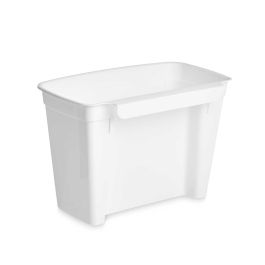 Portabasura para puerta Kinvara, blanco, 27x18x16.5 cm, 4L (12 Unidades) Portabasura para puerta Kinvara, blanco, 27x18x16.5 cm, 4L (12 Unidades)