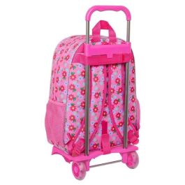 Mochila Escolar con Ruedas Trolls Rosa 33 x 42 x 14 cm Mochila Escolar con Ruedas Trolls Rosa 33 x 42 x 14 cm