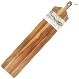 Home Deco Factory Tabla de Servir de Acacia 1 Metro con Mango para Tapas y Aperitivos 100x20 cm Precio: 18.49999976. SKU: B1ASZRZ7AY