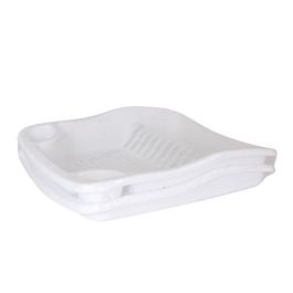 Escurridor para Fregadero Dem Bloom Plástico Blanco 48 x 40 x 11,5 cm (7 Unidades)