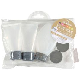 Jet Lag Kit Viaje 3 Frascos 80ml/50ml y 2 Botes 12ml con Bolsa Zip Precio: 2.59000016. SKU: B1ASD79JSG