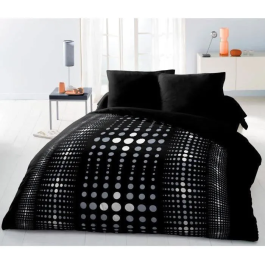 STEEVY Funda Nórdica de Microfibra 220x240cm y 2 Fundas de Almohada 63x63cm Negro Precio: 29.88999959. SKU: S7176127