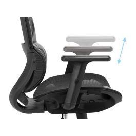 Sandberg ErgoFusion Silla Gaming Ergonómica Ajustable para PC con Malla Transpirable y Material PU - Confort y Soporte