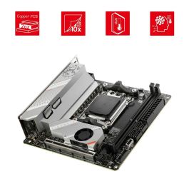 MSI Placa Base MPG B650I Edge WiFi, Socket AM5, Chipset AMD B650, DDR5, Mini-ITX