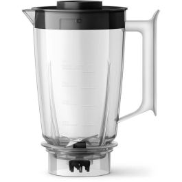 Philips HR2041/41 Licuadora Daily de Vaso 450W Negra, 1.9L, Tecnología ProBlend 4, Función Pulso, Accesorio Botella