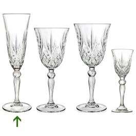 Rcr Cristalleria IT Melodia Copa Cava 160 Ml LUXION eco-crystal glass 6 Unidades