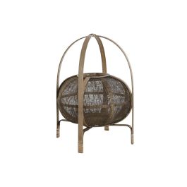 Portavela Tropical DKD Home Decor Marron 33 x 42 x 33 cm