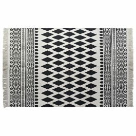 Alfombra DKD Home Decor Negro Blanco (160 x 250 x 0,7 cm) Precio: 55.50000049. SKU: S3038143