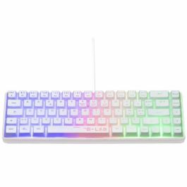 The G-Lab KEYZ-HYDROD-W/FR Teclado para juegos 60% membrana blanca Precio: 38.59000002. SKU: B1ASTVHVPC