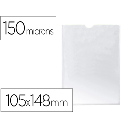 Q-connect Funda Portadocumentos Transparente DIN A6 150 micras 105x148 mm Precio: 4.88999962. SKU: B1D9ELGSTM