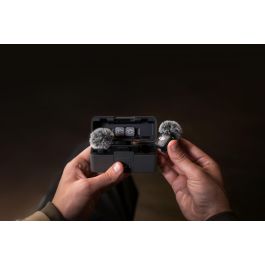 DJI AABJF58547 Kit de Micrófono Inalámbrico DJI Mic 3 con 2 Transmisores (TX) y 1 Receptor (RX) Carga Rápida