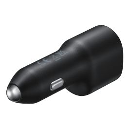 Samsung EP-L4020NBEGEU Cargador de Coche con Carga Rápida Dual USB-C 25W + USB 15W Negro