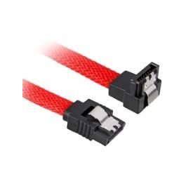 Sharkoon Cable SATA III 90° Sleeve 0.6m Rojo - Conectores SATA 7-pin Macho/Macho Precio: 15.49999957. SKU: B1GAYKL6NJ