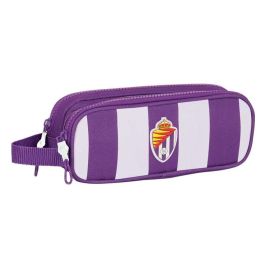 Portatodo Doble Real Valladolid C.F. Blanco Morado 21 x 8 x 6 cm Precio: 10.50000006. SKU: B1G54DBR9F