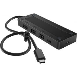 HP Concentrador de Viaje USB-C Travel Hub G3, USB 3.2 Gen 2 Type-C y Type-A, HDMI 2.0, 60Hz, Suministro de Potencia USB, Hub de Negocios