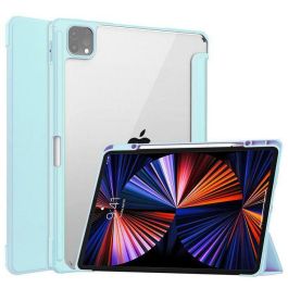 CoreParts Cover for iPad Pro 12.9" 5th Gen (2021) Tri-fold Transparent TPU Cover Built-in S Pen Holder with Auto Wake Function - Sky Could Blue Precio: 12.59000039. SKU: B122ZJ82HC