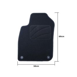 OCC Design OCCD0024 Alfombrillas a Medida para Seat Ibiza 6J Familiar (2008-2017) Velour con Talonera 5 Piezas