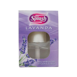 Splash Ambientador eléctrico Recambio Lavanda 25 ml Precio: 4.1382. SKU: B17BPBZBDC