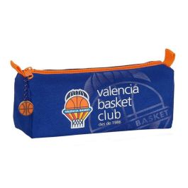 Safta Portatodo Valencia Basket 21x8x7cm Azul y Naranja
