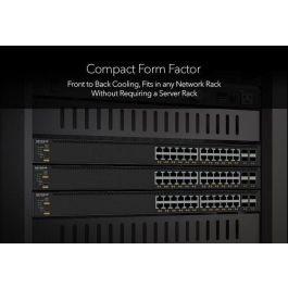 NETGEAR M4350-24F4V Switch Gestionado L3 24 puertos 10G SFP+ y 4 puertos SFP28 para Montaje en Rack