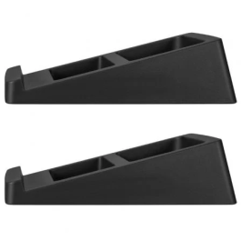 Aisens SPK07U-425 Soporte Universal de Sobremesa para Altavoces Negro hasta 10kg Inclinable