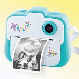 Canal Toys CLK 001 Cámara de impresión instantánea 3 en 1 para niños: fotos al instante, personaliza con marcadores y pegatinas, impresión térmica sin tinta Canal Toys CLK 001 Cámara de impresión instantánea 3 en 1 para niños: fotos al instante, personaliza con marcadores y pegatinas, impresión térmica sin tinta