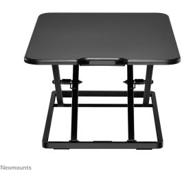 Neomounts NS-WS050BLACK Puesto de trabajo de pie/sentado de escritorio, soporte de monitor ergonómico negro, carga máxima 8 kg