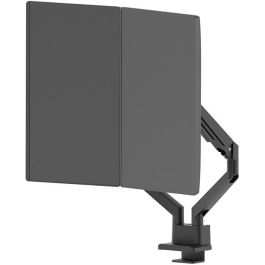 Neomounts DS70-250BL2 Soporte de Mesa para 2 Monitores de 17-32" hasta 9kg, Resorte de Gas, Pinza/Atornillado, Negro