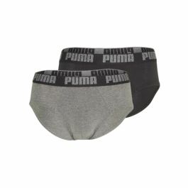 Pack de Calzoncillos Puma Basic Gris 2 Piezas Precio: 20.6789. SKU: B14ZTNEX94