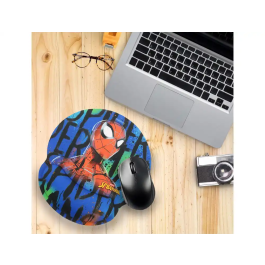 Wondee Alfombrilla Ratón Spiderman Ergonómica de Gel Reposamuñecas Antideslizante 250x230 mm