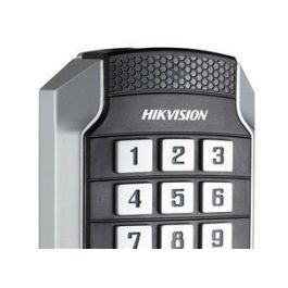 Hikvision 1104 Lector de proximidad antivandálico con teclado para tarjetas Mifare IK10 IP65 serie Pro 12V