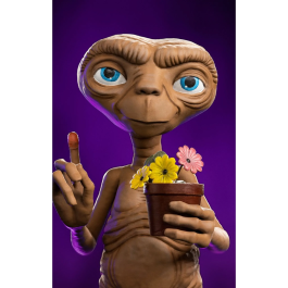 Iron Studios Figura MiniCo E.T. El Extraterrestre 15cm - Edición 40 Aniversario Coleccionable Detallada