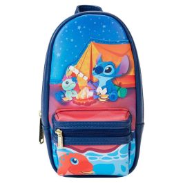Loungefly Portatodo Stitch Camping Cuties Disney de Piel Vegana con Cremallera y Pinza 10x20x5cm Precio: 24.50000014. SKU: B1BHXZMNGH